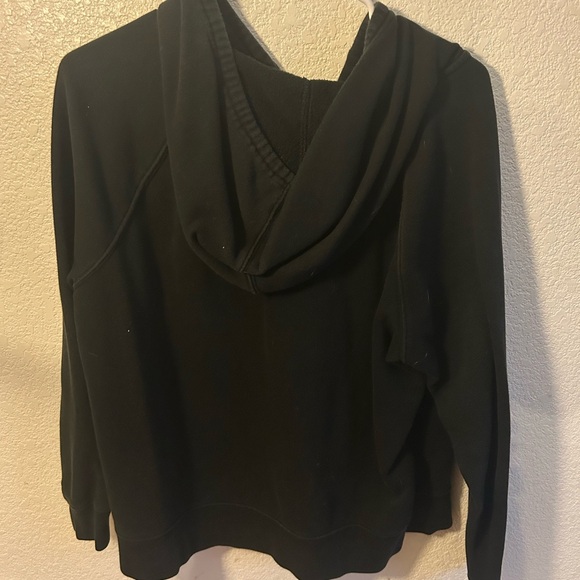 GAP women Black Zip-Up Hoodie - Picture 3 of 3